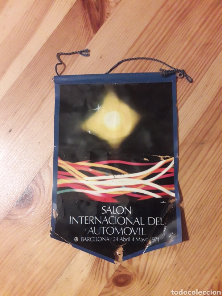Collection pennants: Salon internacional del automovil 1971 banderin Duplex Barcelona