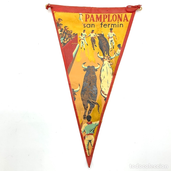 Galhardetes de cole&ccedil;&atilde;o: Bander&iacute;n antiguo - PAMPLONA - SAN FERMIN