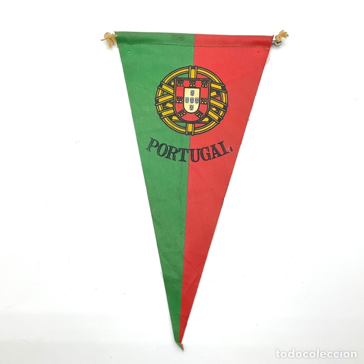 Banderines de colecci&oacute;n: Bander&iacute;n antiguo tur&iacute;stico - PORTUGAL Lisboa - Bandera