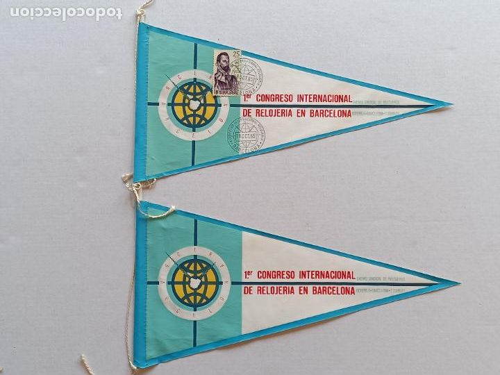 Banderines de colecci&oacute;n: PRIMER CONGRESO DE RELOJER&Iacute;A EN BARCELONA