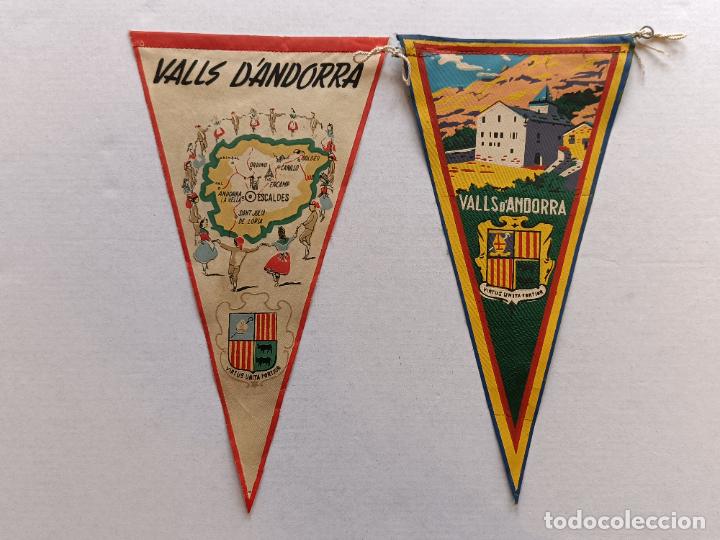 Fanions de collection: BANDERINES VALLS D'ANDORRA