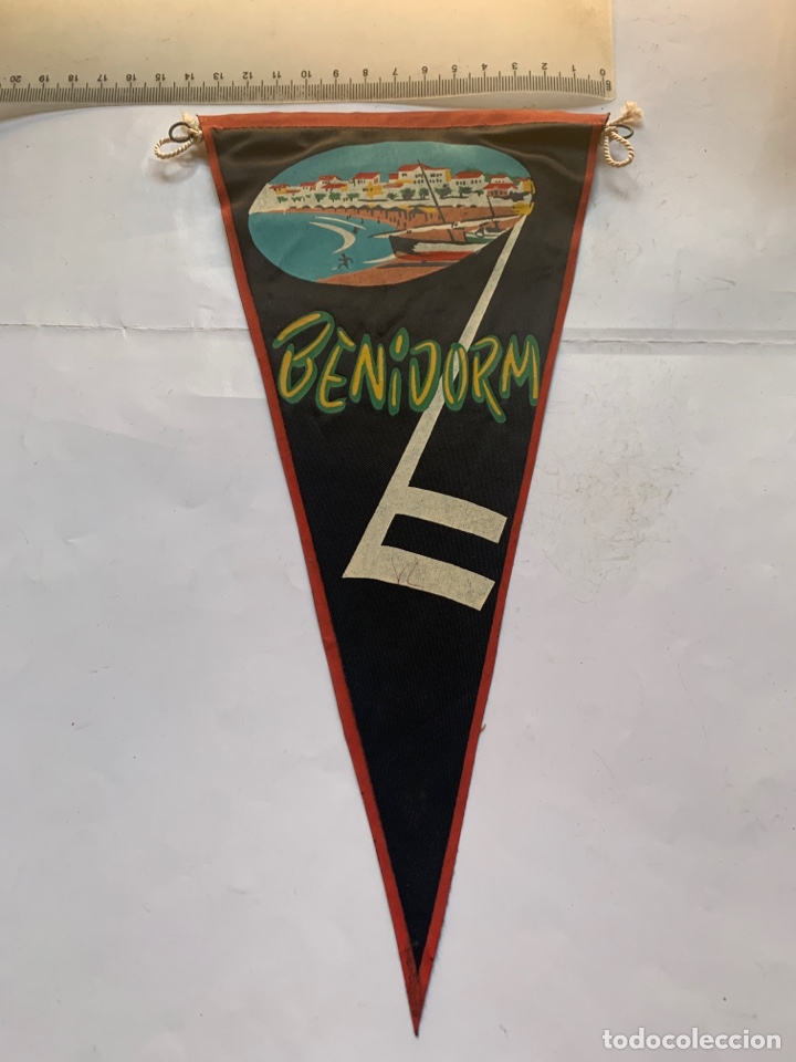 Fanions de collection: BANDER&Iacute;N. BENIDORM. ALDA. SERIGRAF&Iacute;A
