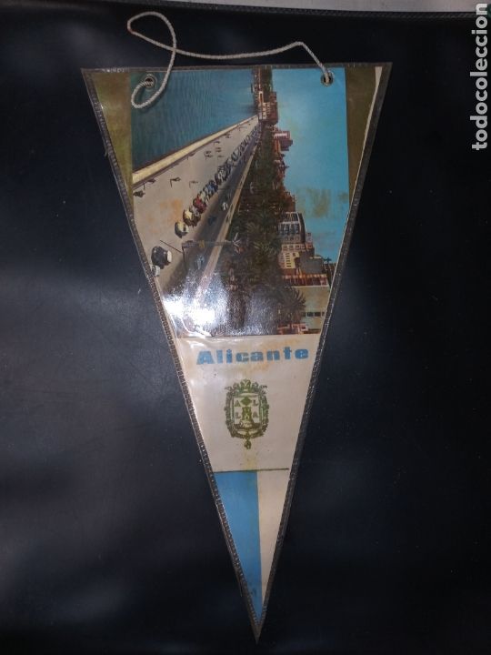 Sammlung von Wimpeln: BANDER&Iacute;N ALICANTE COSTA BLANCA PLASTIFICADO