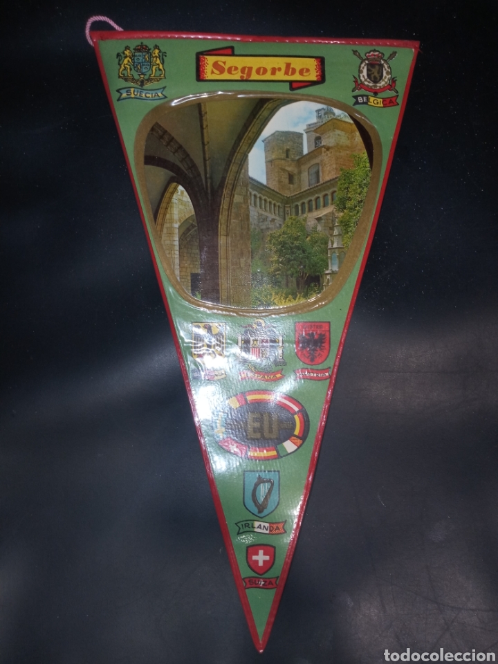 Sammlung von Wimpeln: BANDER&Iacute;N SEGORBE VALENCIA PLASTIFICADO