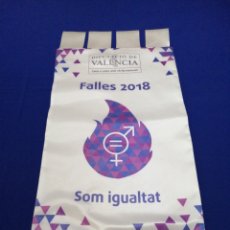 Banderines de colección: IGUALDAD DE GÉNERO FALLAS 2018 BANDERIN - DIPUTACION DE VALENCIA