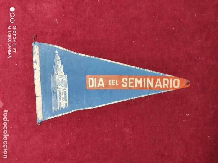 Sammlung von Wimpeln: banderin dia del seminario 25 cm