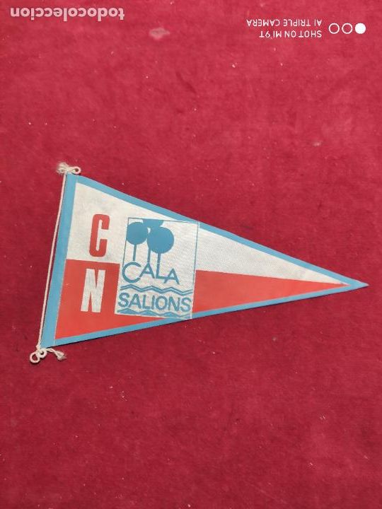 Sammlung von Wimpeln: banderin cala salions 25 cm