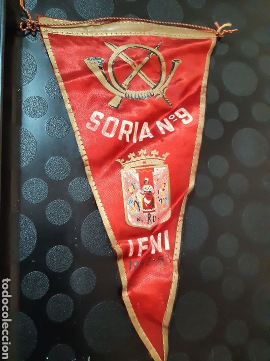 Sammlung von Wimpeln: Bander&iacute;n militar Ifni A&ntilde;o 1957-58