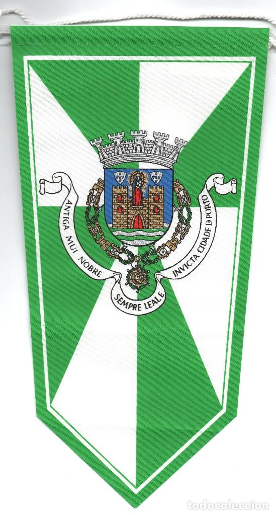 Sammlung von Wimpeln: BANDERINES ESCUDOS HERALDICOS MUNICIPIOS - OPORTO - PORTUGAL (12,5 x 23,5 cm)