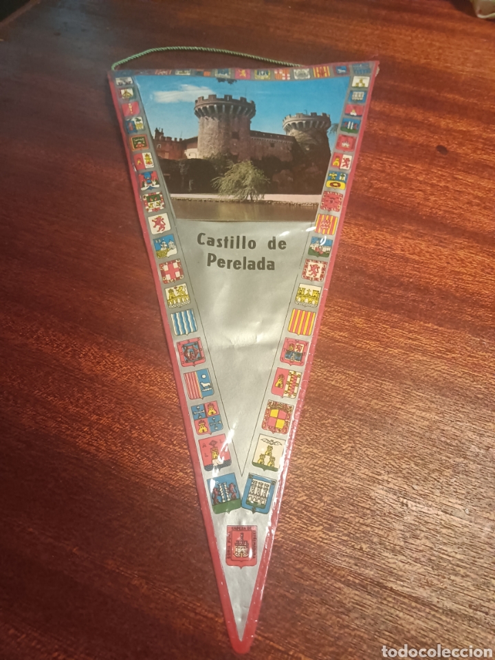 Banderines de colecci&oacute;n: BANDERIN DE CASTILLO DE PERELADA - Foto 1
