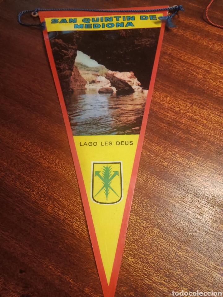 Banderines de colecci&oacute;n: BANDERIN DE SAN QUINTIN DE MEDIONA LAGO LES DEUS