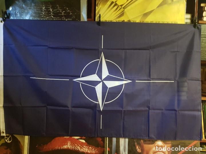 Fanions de collection: BANDERA DE LA O.T.A.N. 150CMX90CM