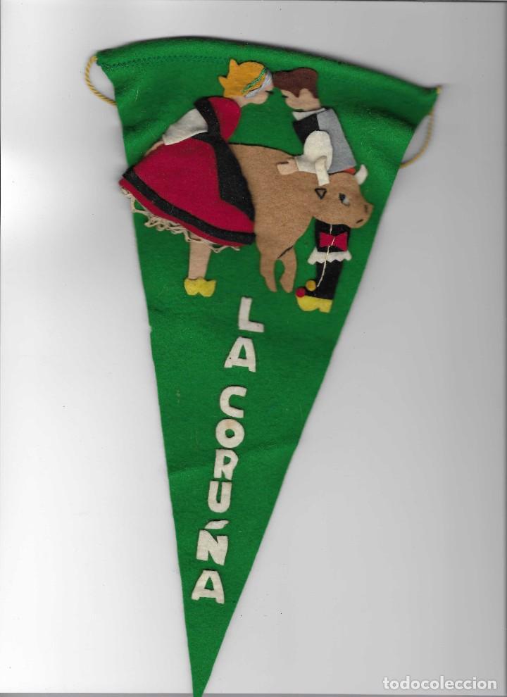 Banderines de colecci&oacute;n: BANDERIN LA CORU&Ntilde;A - Foto 1