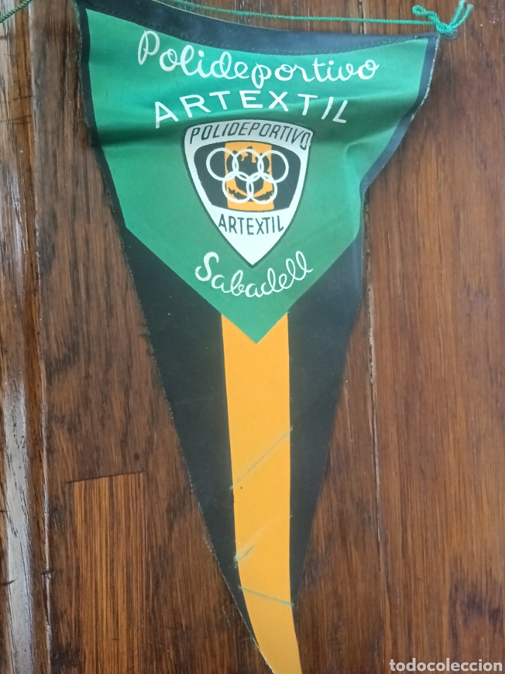 Galhardetes de cole&ccedil;&atilde;o: BANDERIN POLIDEPORTIVO ARTEXTIL SABADELL