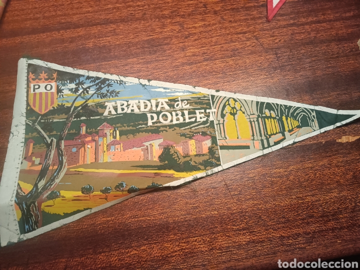 Galhardetes de cole&ccedil;&atilde;o: BANDERIN DE ABADIA DE POBLET