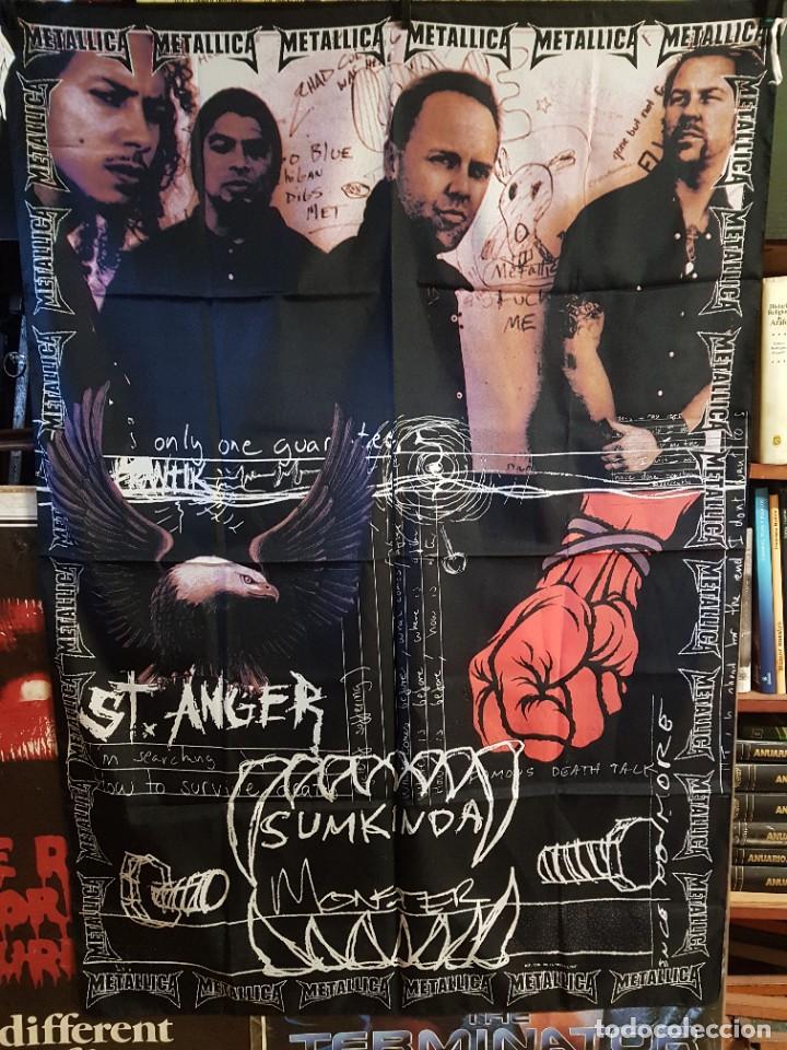 Fanions de collection: BANDERA DE METALLICA /GRUPO 98CMX140CM