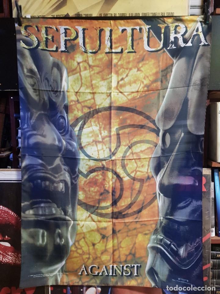 Collection pennants: BANDERA SEPULTURA (AGAINST) 76CMX108CM