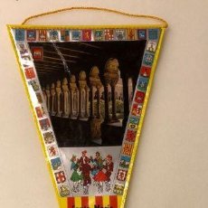 Banderines de colección: BANDERÍN DE SANTA MARIA DE L'ESTANY (BARCELONA) - AÑOS 60. Lote 355897380
