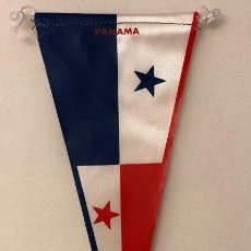 Banderines de colección: BANDERÍN CON LA BANDERA DE PANAMÁ - AÑOS 60. Lote 355964240