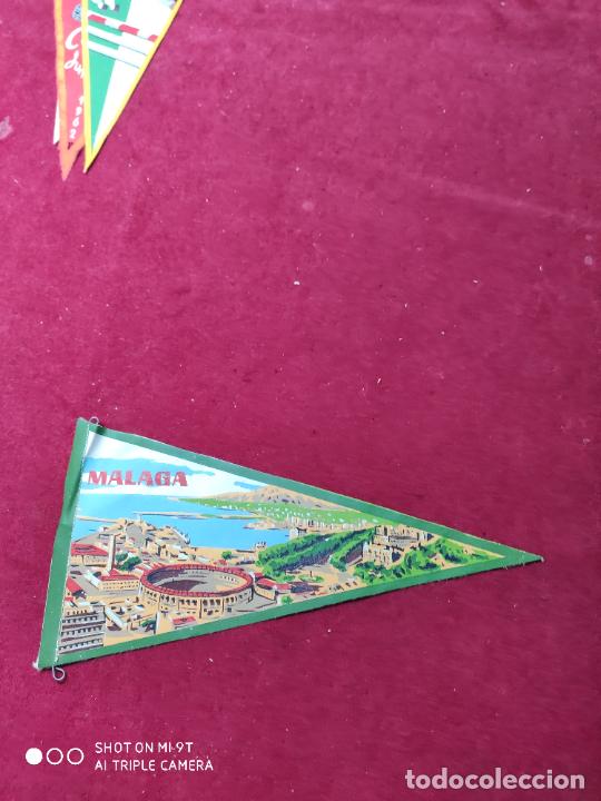 Fanions de collection: banderin malaga 27 cm