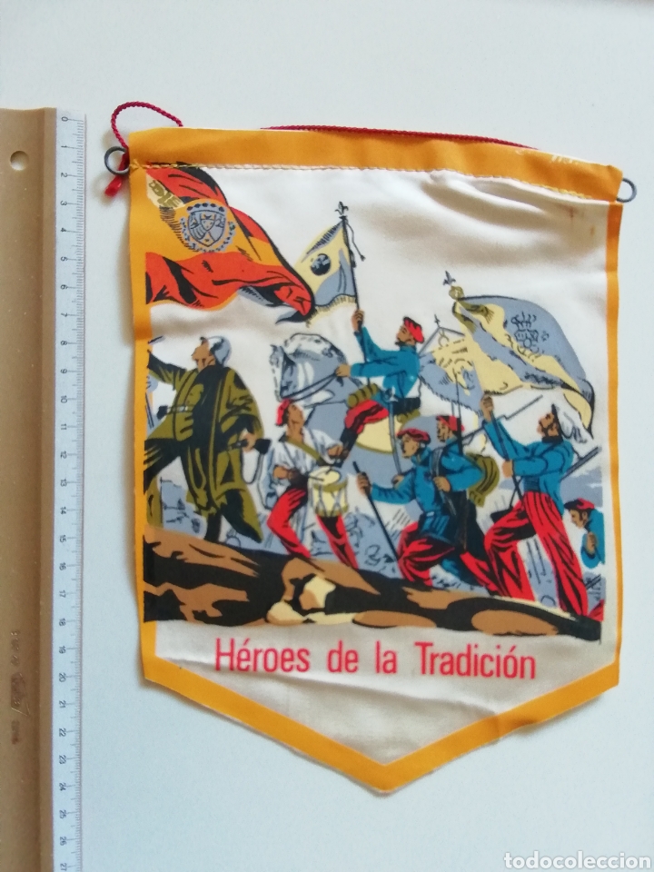 Fanions de collection: BANDERIN CARLISTA HEROES DE LA TRAICION