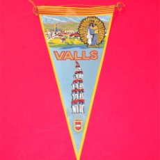 Banderines de colección: ANTIGUO BANDERIN DE VALLS. Lote 366131291