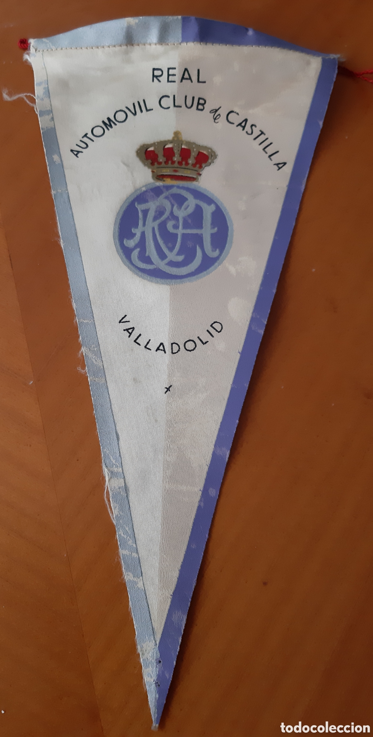 Fanions de collection: Bander&iacute;n Real Autom&oacute;vil Club de Castilla Valladolid.