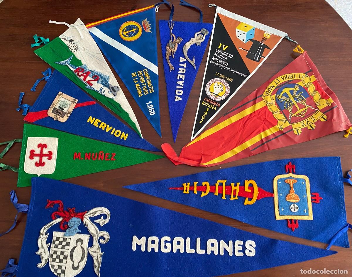Banderines de colecci&oacute;n: Conjunto de 29 banderines - Foto 1