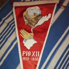 Banderines de colección: BANDERIN DE PIO XII. 1939-1958. Lote 376815374