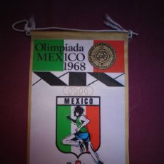 Banderines de colección: BANDERIN OLIMPIADA MEXICO 1968.PUBLICIDAD DE GIOR.. Lote 377191819