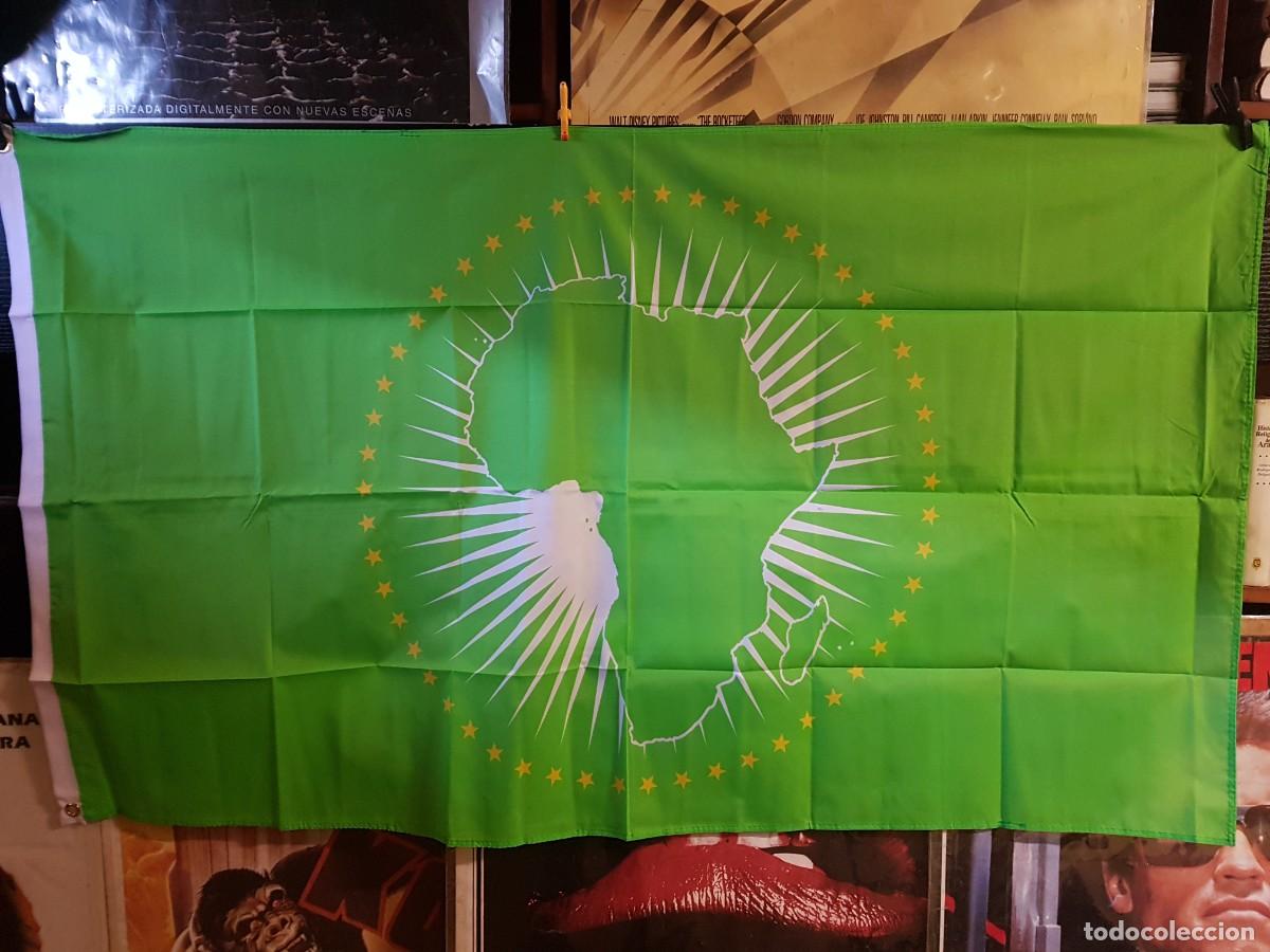 Fanions de collection: BANDERA DE LA UNION AFRICANA 150CMX90CM
