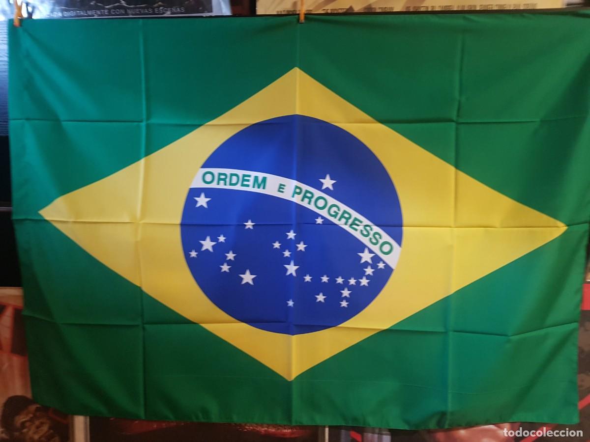 Sammlung von Wimpeln: BANDERA DE BRASIL 145CMX98CM
