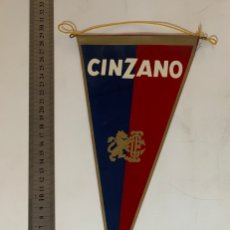 Banderines de colección: ANTIGUO BANDERÍN DE TELA CINZANO AÑOS 50