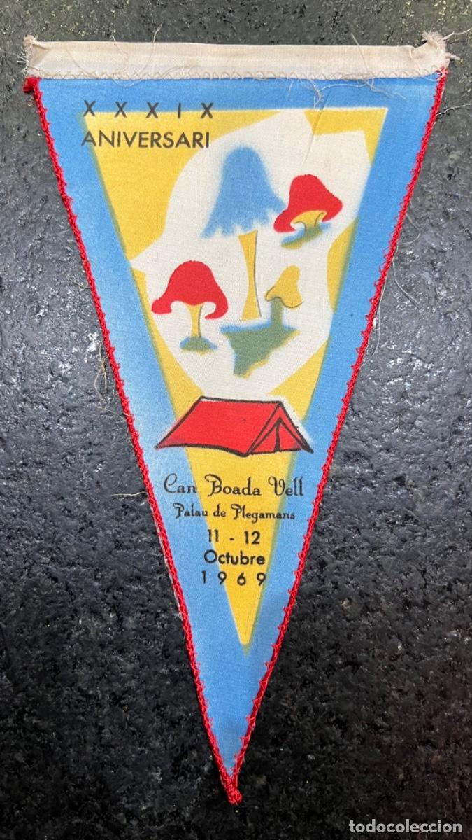 Collection pennants: BANDERIN ANTIGUO MUNTANYA, CAN BOADA VELL 1969