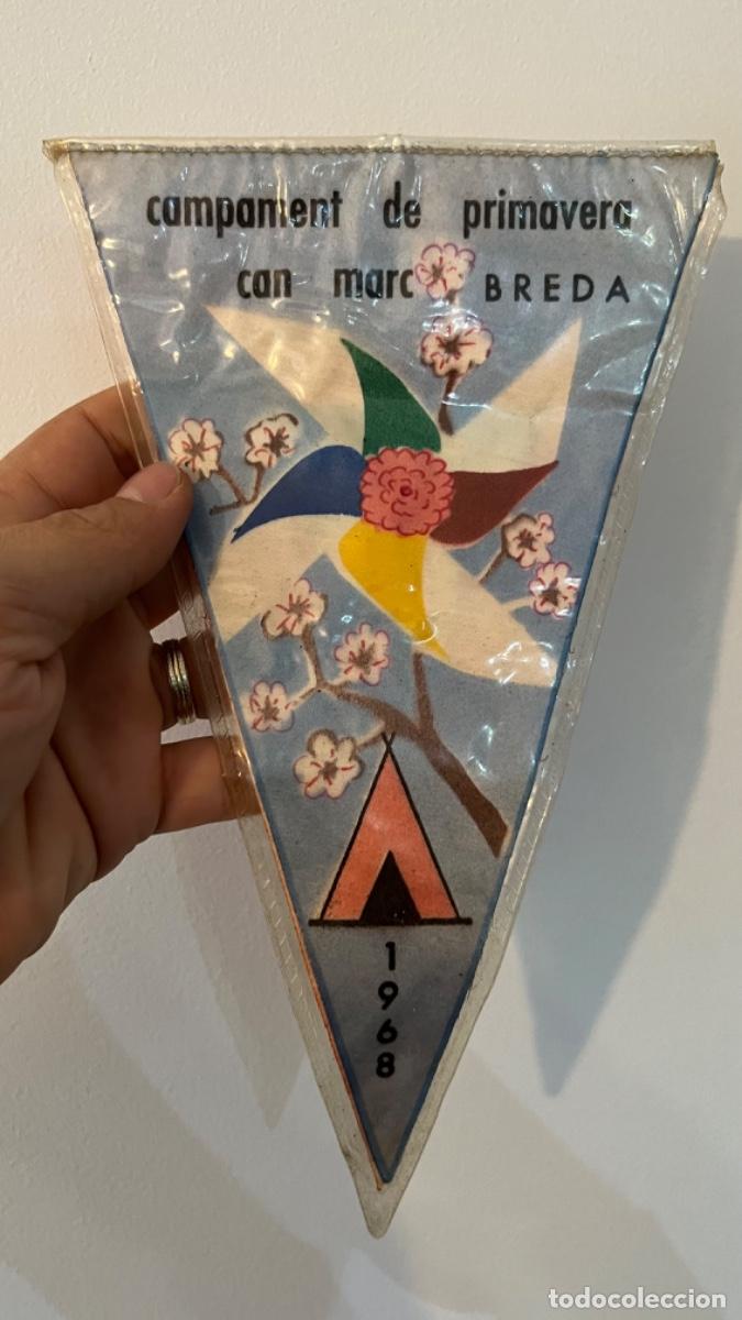 Banderines de colecci&oacute;n: BANDERIN ANTIGUO MUNTANYA MARC BREDA 1968