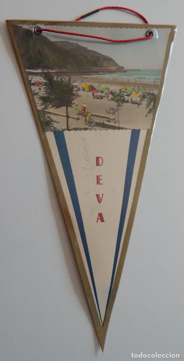 Banderines de colecci&oacute;n: Bander&iacute;n antiguo / Deva - Costa vasca - Foto 1