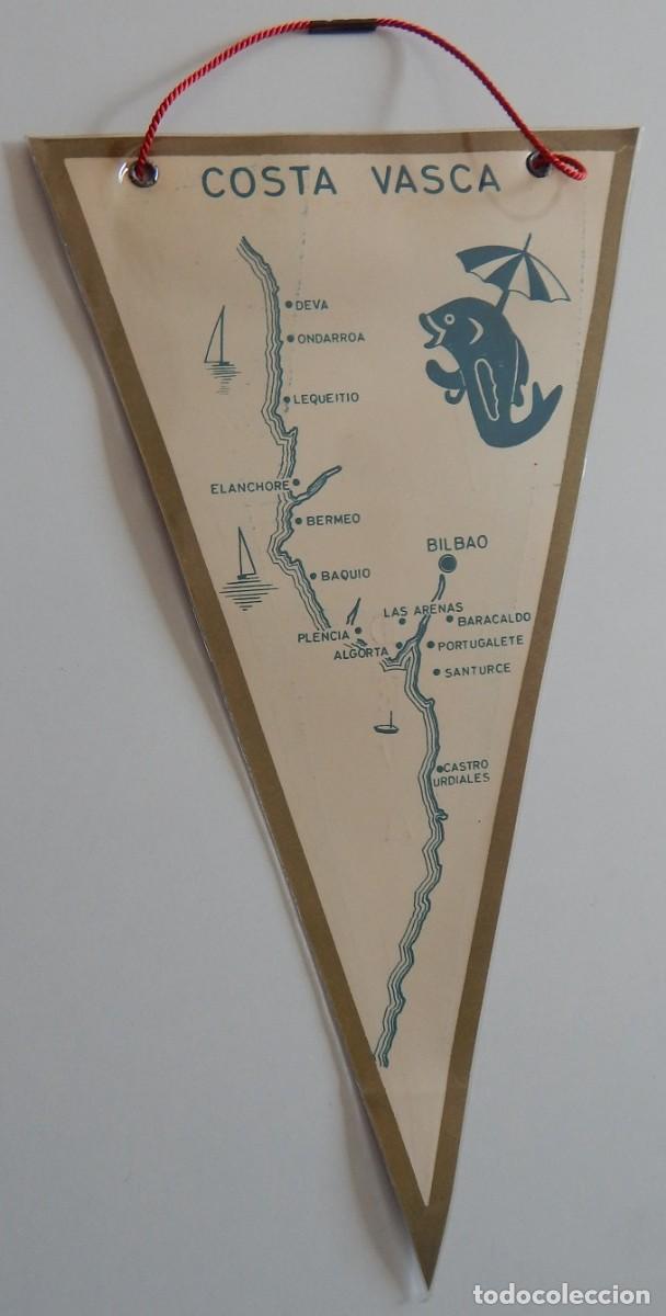 Banderines de colecci&oacute;n: Bander&iacute;n antiguo / Deva - Costa vasca - Foto 2