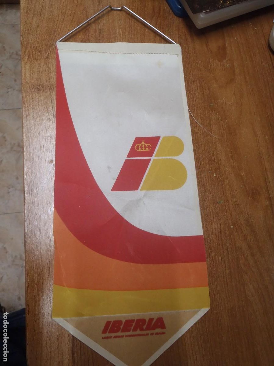 Banderines de colecci&oacute;n: BANDERIN DE IBERIA - Foto 1