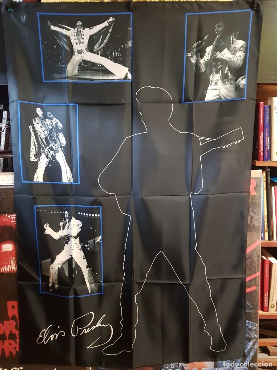 Galhardetes de cole&ccedil;&atilde;o: BANDERA DE ELVIS 93CMX138CM