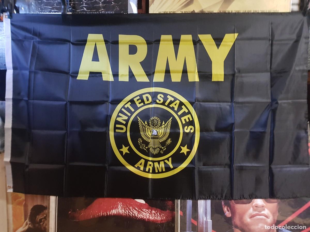 Galhardetes de cole&ccedil;&atilde;o: BANDERA ARMY (UNITED STATES ARMY) 150CMX90CM