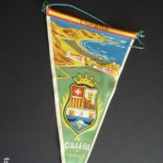 Banderines de colección: CULLERA VALENCIA ANTIGUO BANDERIN AÑOS 60. Lote 396538794