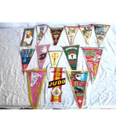 Banderines de colección: GRAN LOTE DE BANDERINES ANTIGUOS VALENCIA. MADRID. Lote 397983734