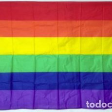 Banderines de colección: BANDERA LGBT ORGULLO GAY ARCOIRIS DIVERSIDAD 120 X 70CM. Lote 401463439