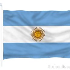 Banderines de colección: BANDERA ARGENTINA GRANDE MUNDIAL REFORZADA PRODUCTO NACIONAL. Lote 401470504