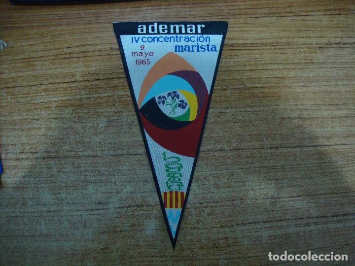 Collection pennants: BADALONA ADEMAR IV CONCENTRACION MARISTA 9 MAYO 1965 BADALONA