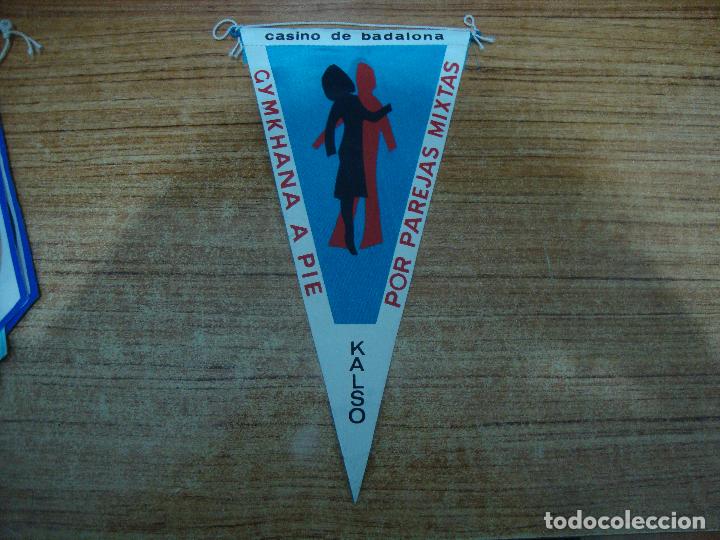 Collection pennants: BADALONA GYMKHANA A PIE POR PAREJAS MIXTAS KALSO CASINO BADALONA
