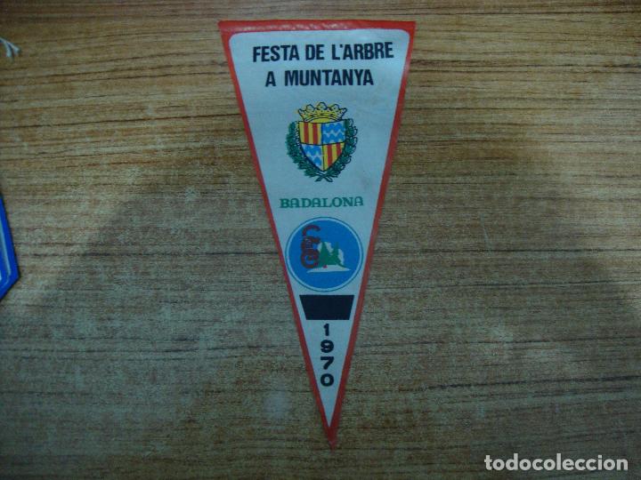 Collection pennants: BADALONA FESTA DE L'ARBRE A MUNTANYA BADALONA 1970