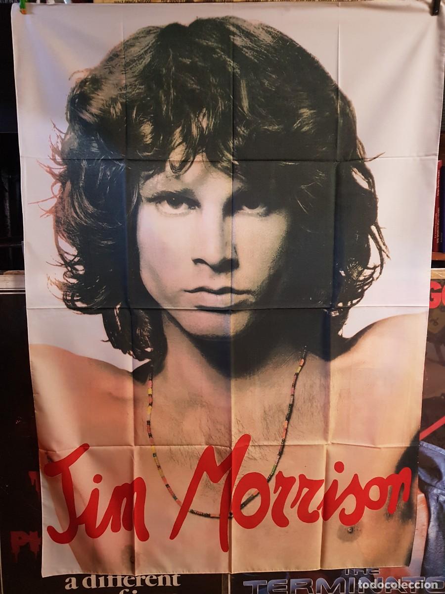Galhardetes de cole&ccedil;&atilde;o: BANDERA JIM MORRISON VERSION 1 - 96CMX140CM