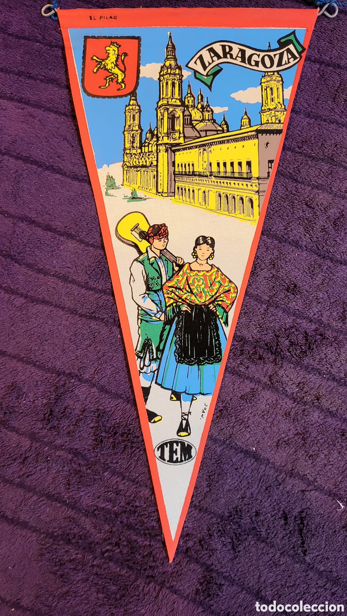 Banderines de colecci&oacute;n: Bander&iacute;n Zaragoza - Foto 1