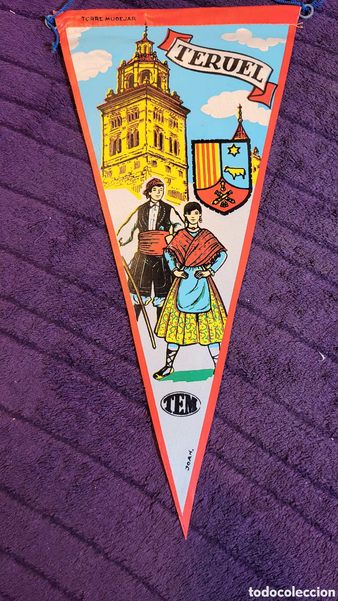 Banderines de colecci&oacute;n: Bander&iacute;n Teruel - Foto 1